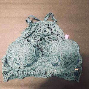 Victoria’s Secret push up, high neck crochet bralette